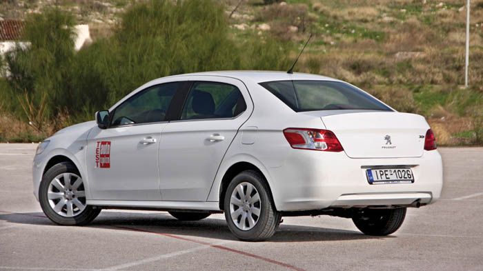 Κομψό και εμφανίσιμο το νέο Peugeot 301, το μήκος του οποίου φτάνει στα 4,442 μ.